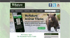 Desktop Screenshot of mynatureapps.com